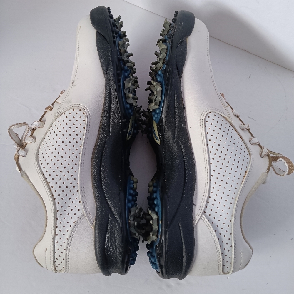 🖤 FootJoy Womens Golf Shoes Spikes White 7 GreenJoys Cleats Athletic Outdoor - Picture 8 of 12